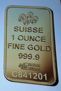 1 Oz Gold Bars, £2,700